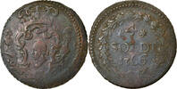 ITALIAN STATES 4 Soldi Coin, CORSICA, General Pasquale Paoli, Murato -