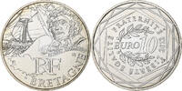 France 10 Euro Bretagne, Silver, KM:1866 -