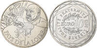 France 10 Euro Pays De La Loire, Silver, KM:1881 -