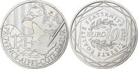 France 10 Euro Euros des régions, Provence Alpes Côte d'Azur, Silver -