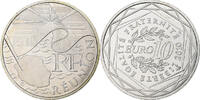 France 10 Euro Euros des régions, Réunion, Silver, KM:1669 -