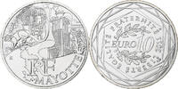 France 10 Euro Euros des régions, Mayotte, Pessac, Silver -