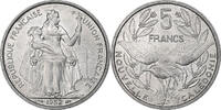 New Caledonia 5 Francs Paris, Aluminum, KM:4 -