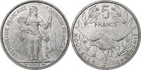 New Caledonia 5 Francs Paris, Aluminum, KM:4 -