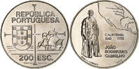 Portugal 200 Escudos California, Lisbon, Copper-nickel -