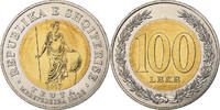 Albania 100 Lekë Pessac, Bi-Metallic -