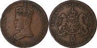 Haiti 6-1/4 Centimes Faustin I, Bronze -