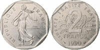 France 2 Francs Semeuse, Pessac, Nickel, Gadoury:547 -