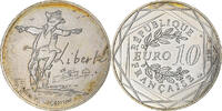France 10 Euro Sempé - Été - Liberté, Pessac, Billon -