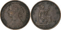 United Kingdom Farthing Victoria, London, Bronze, KM:747 -