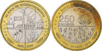 Cape Verde 250 Escudos Independence - Anniversary, Bi-Metallic -