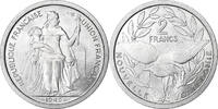 New Caledonia 2 Francs Paris, Aluminum, KM:3 -