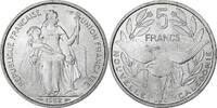 New Caledonia 5 Francs Paris, Aluminum, KM:4 -