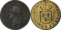 France Sol Louis XVI, Limoges, Copper, Gadoury:350 -