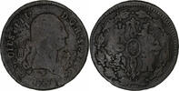 Spain 4 maravedis Charles IV, Segovia, Copper, KM:427 -