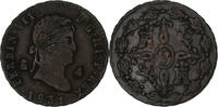 Spain 4 maravedis Ferdinand VII, Segovia, Copper, KM:489 -