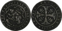 SWISS CANTONS 1/2 Batzen BERN, Bern, Billon, KM:91 -