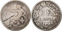 Switzerland 2 Francs Bern, Silver -