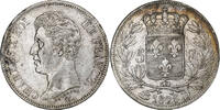 France 5 Francs Charles X, Lyon, Silver, Gadoury:643 -
