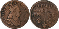 France Liard Louis XIV, Limoges, Copper, Gadoury:80 -