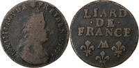 France Liard Louis XIV, Metz, Copper, Gadoury:81 -