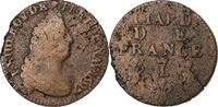 France Liard Louis XIV, Lille, Copper, Gadoury:81 -