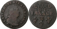 France Liard Louis XIV, Besançon, Copper, Gadoury:81 -