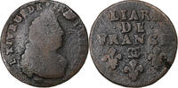 France Liard Louis XIV, Besançon, Copper, Gadoury:81 -