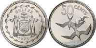 Belize 50 Cents Franklin Mint, Proof, Copper-nickel, KM:50 -
