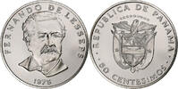 Panama 50 Centesimos Franklin Mint, Proof, Copper-Nickel Clad Copper -