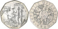 Austria 5 Euro Proof, Vienna, Silver, KM:3170 -