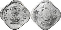 India 5 Paise Calcutta, Aluminum -