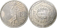 France 10 Euro Semeuse, Pessac, Silver -