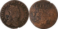 France Liard de France Louis XIV, Vimy, Copper -