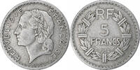 France 5 Francs Lavrillier, Paris, Aluminum, Gadoury:766a -