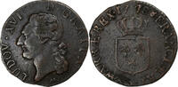 France 1/2 Sol Louis XVI, Montpellier, Copper -