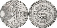 France 10 Euro Semeuse, Pessac, Silver -