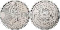 France 10 Euro Semeuse, Pessac, Silver -