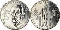 France Franc Coin, Jacques Rueff, Paris, Nickel, KM:1160 -