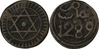 Morocco 4 Falus Sidi Mohammed IV, Marrakesh, Bronze -