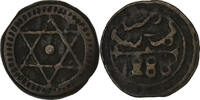 Morocco 4 Falus Sidi Mohammed IV, Fes, Bronze -