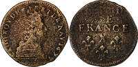 France Liard Louis XIV, Amiens, Copper, C2G:174 -