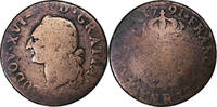 France Sol Louis XVI, Orléans, Copper, Gadoury:350 -