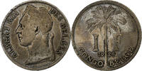 Belgian Congo Franc Albert I, Copper-nickel -