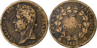 French Antilles 5 Centimes Charles X, La Rochelle, Bronze -