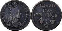 France Liard Louis XIV, Limoges, Copper, C2G:114 -
