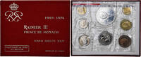 Monaco Coffret 10 c. à 50 frs. Rainier III, MDP -