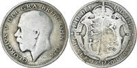 Great Britain 1/2 Crown Coin, George V, British Royal Mint -