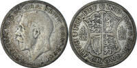 Great Britain 1/2 Crown Coin, George V, British Royal Mint -
