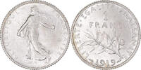 France Franc Coin, Semeuse, Paris, Silver, KM:844.1 -